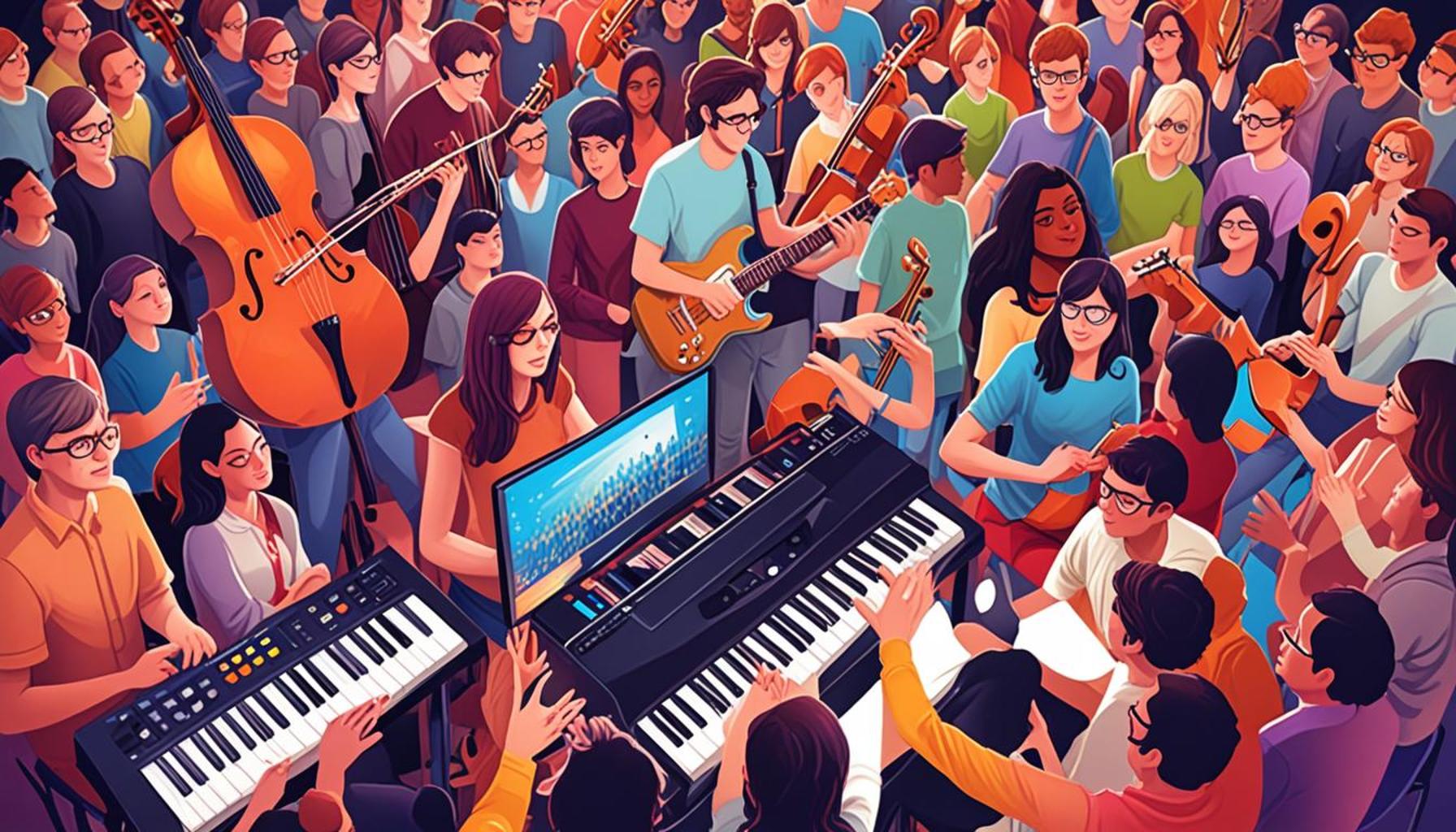 The role of online communities in instrument learning: how virtual groups are shaping amateur musicians