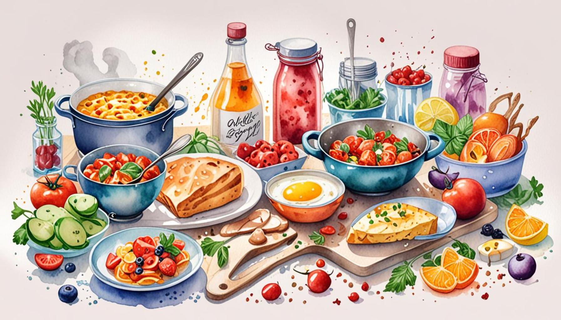 Quick and Practical Cooking: Recipes for Those with Little Time but Want to Eat Well