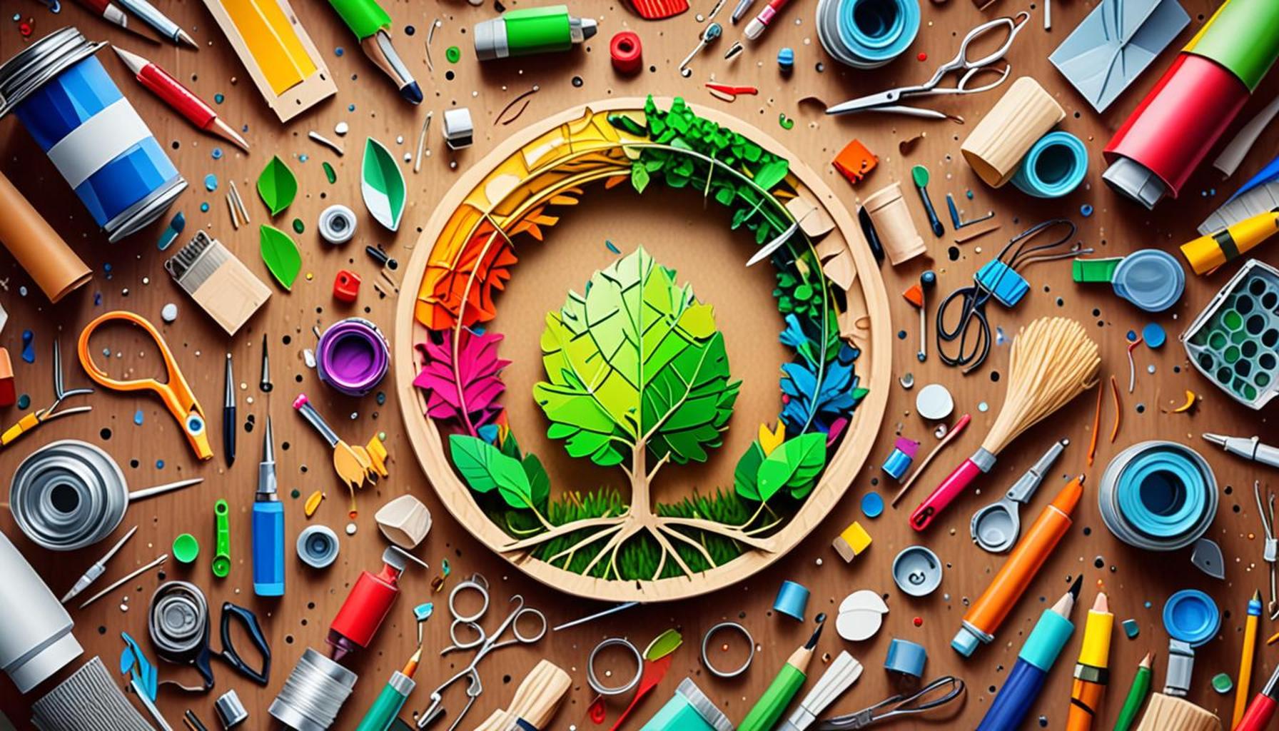 Sustainability in Arts and Crafts: Creating with Recycled Materials
